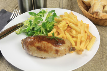 andouillettes et frites