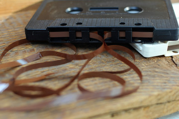 Старые аудиокассеты