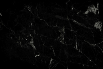 Black marble natural pattern for background and design.