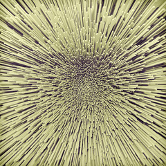 Obraz premium Abstract square rods burst 3D rendering background