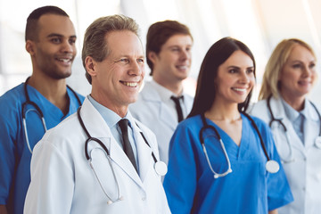 Team of medical doctors