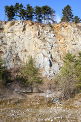 Area around Koneprusy caves, Czech Karst or Bohemian Karst, Czech Republic