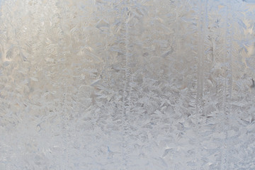 Frost on the window