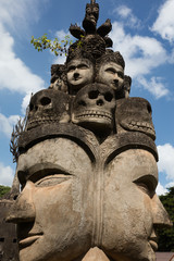 Wat Xieng Khuan Buddha park. Vientiane, Laos..