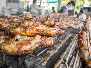 Thai street roast chicken.