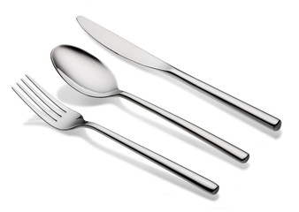 Fork spoon and knife