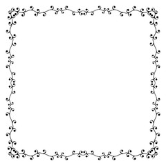 Decorative frame and border