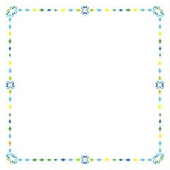 Decorative frame and border