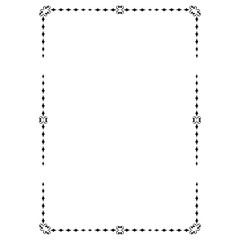 Decorative frame and border