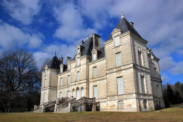 Fototapeta na wymiar Château de Chauffaille.(Haute-Vienne)
