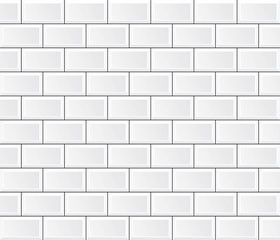 vector white tile wall