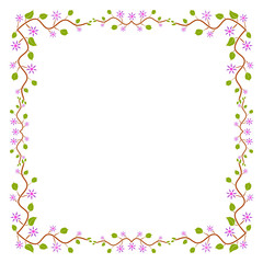 Decorative frame and border