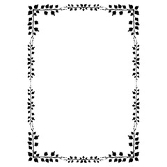 Decorative frame and border