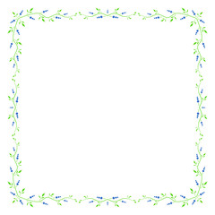 Decorative frame and borde