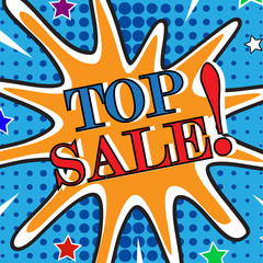 Pop art comic bubbles design, vector illustration