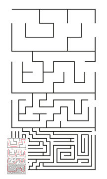 Set of  Labyrinths 4