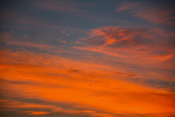 Fototapeta premium Multi-colored clouds