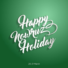 Nowruz greeting. Novruz holiday. Iranian new year.