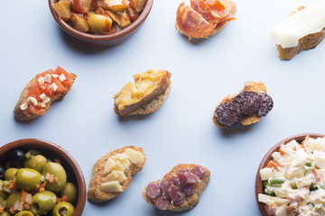 Typical food in spain