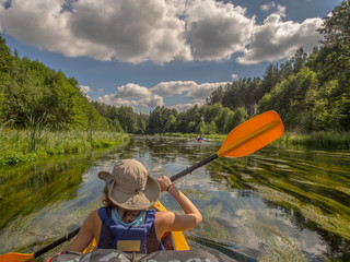 canoeing  excursion
