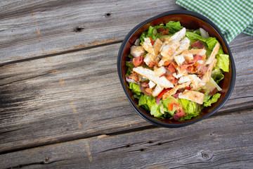 chicken and bacon salad