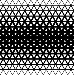 Geometric modern seamless background with triangle elements, vector illustration.