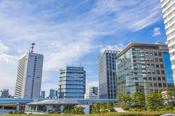 ベイエリアのオフィス街