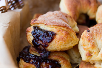 scone with marmalade