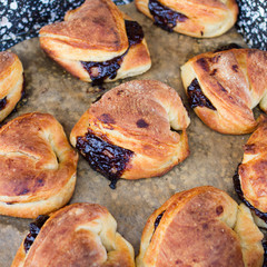 scone with marmalade