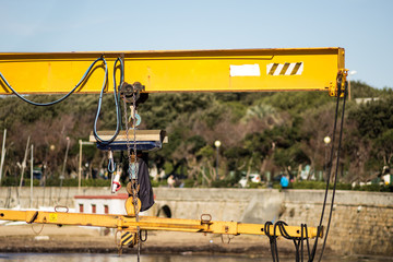 electric chain hoist with trolley