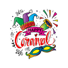 Happy Carnival Festive Concept 