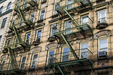 New York city. Building. Old style image