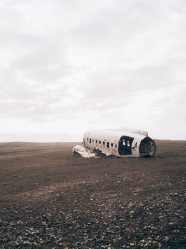 An airplane body