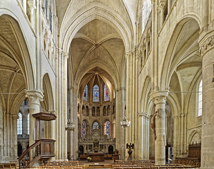Fototapeta premium Choeur de l'église de Taverny