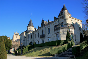 Fototapeta na wymiar Terrasson-Lavilledieu.(Dordogne)