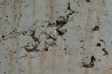 wall construct texture with crack in gray tone