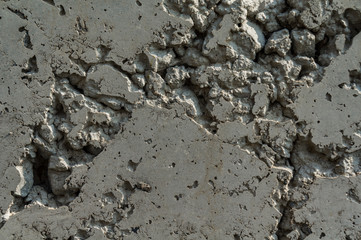 wall construct texture with crack in gray tone