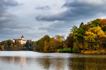 Fototapeta premium Chateau Konopiste, Central Bohemia, Czech Republic