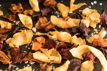 Chips von Gemüse