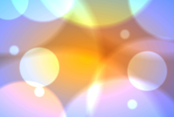 Abstract background with blur lights