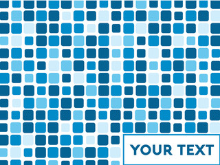 blue square business background vector