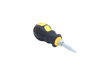 screwdriver on isolated white