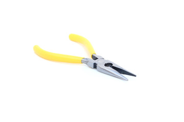 Fototapeta premium pliers on isolated white