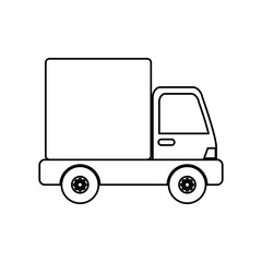 Delivery and logistic icon vector illustration graphic design