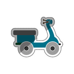 Delivery and logistic icon vector illustration graphic design