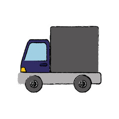 Delivery and logistic icon vector illustration graphic design