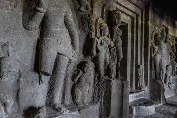 Fototapeta na wymiar Ajanta ingresso Tempio
