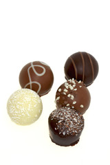 Chocolates, champagne truffles