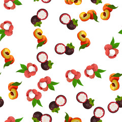 exotic tropical fruit