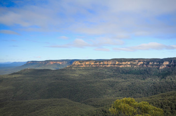 Fototapeta premium Beautiful day in the Blue Mountains, Australia